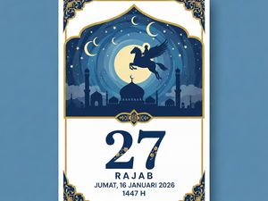 Kapan Bulan Rajab 2026 Berakhir? Cek Kalender Hijriah 1447 H di Sini