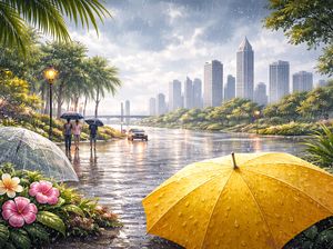 Cuaca Surabaya Hari Ini: Tambaksari dan Bulak Berawan, 29 Kecamatan Hujan