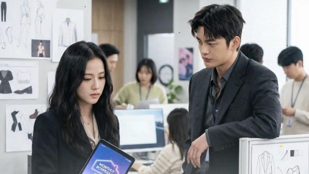 Penampilan Jisoo BLACKPINK dan Seo In Guk dalam drama Korea Boyfriend On Demand.