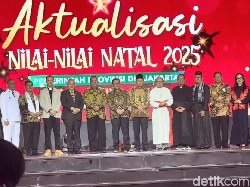 Video Menag-Pramono Hadiri Perayaan Natal Jakarta 2025