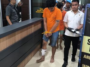 Ketua Gangster Bacok 2 Warga Gresik Ditembak karena Melawan Petugas