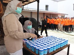 Cegah Peredaran Narkoba, Rutan Serang Tes Urine Tahanan