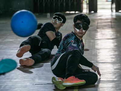 Pelatnas Goalball Indonesia Matangkan Persiapan Jelang ASEAN Para Games Thailand