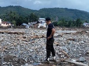 Setelah Air Surut, Petani Sawit di Sumatera Jalani Ritme Hari Berbeda