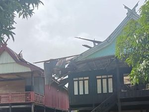 19 Rumah Warga di Kelurahan Palanro Barru Rusak Diterjang Angin Kencang