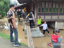 Banjir Terjang Kabupaten OKU Sumsel, 450 KK Terdampak