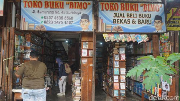 Kampung Ilmu Pusat Buku Bekas di Surabaya yang Masih Eksis