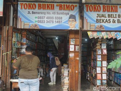Kampung Ilmu Pusat Buku Bekas di Surabaya yang Masih Eksis