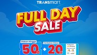 Jangan Lupa Merapat ke Transmart Full Day Sale, Gebyar Diskon 50% + 20%!