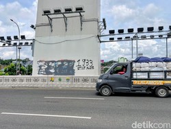 Vandalisme Muncul di Flyover Pasupati Jelang Persib vs Persija