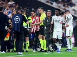 Atletico Vs Real Madrid Diwarnai Cekcok Vinicius dengan Simeone