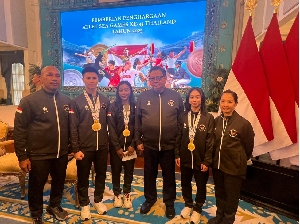 Prabowo-Airlangga Puji Prestasi Wushu Indonesia di SEA Games 2025 Thailand