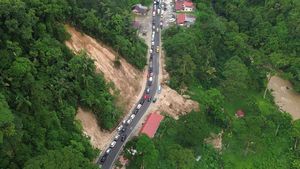 Lalu Lintas di Jalur Lembah Anai Dibuka Tutup, Ada Antrean Panjang Kendaraan