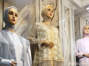 Viral Rompi Lepas Pasang Jadi Tren Baju Lebaran, Ini Harganya di Tanah Abang