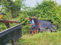 Mobil Pemain Asing Madura United Kecelakaan di Jalan Akses Suramadu