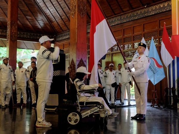 Kontingen Indonesia Dikukuhkan untuk ASEAN Para Games 2025 Thailand