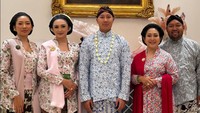 7 Potret Siraman Anak Tommy Soeharto, Tata Cahyani Curi Atensi Berkebaya Floral