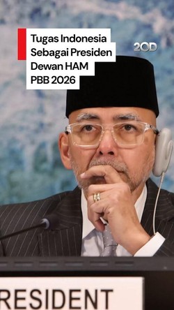 Video: RI Jadi Presiden Dewan HAM PBB 2026, Apa Tugas dan Keuntungannya?