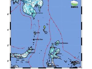 Analisis BMKG soal Gempa M 6,4 di Melonguane Sulut