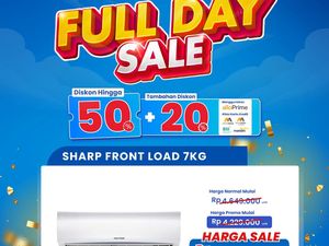 Beli AC Front Load 7 Kg Ada Potongan Sebesar Ini di Transmart Full Day Sale