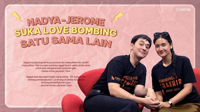 Video KETIK: Skandal Cinta Nadya Arina-Jerome Kurnia di Penerbangan Terakhir 