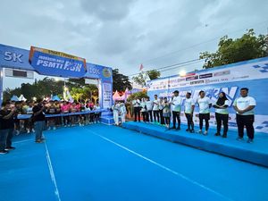 PSMTI RUN di Inhu Jadi Ajang Silaturahmi dan Kolaborasi Forkopimda