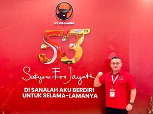 HUT Ke-53 PDIP, Kenneth Tegaskan Arahan Megawati soal Bencana & Pilkada Langsung