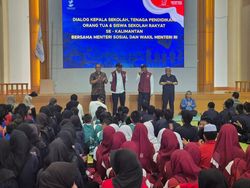 Senyum Ceria Siswa Sekolah Rakyat Siap Sambut Prabowo di Banjarbaru