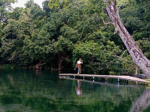 Gumbang Ganang: Wisata Air dengan Panorama Hutan-Perbukitan di Lombok Timur