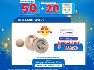 Beli Alat Makan Lebih Murah di Transmart Full Day Sale!