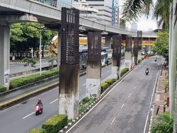 Warga Dambakan Wajah Jaksel Tanpa Tiang Monorel Mangkrak: Itu Titik Macetnya
