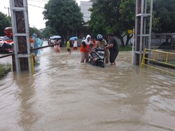 556 Rumah di Kota Serang Terendam Banjir Usai Hujan Deras