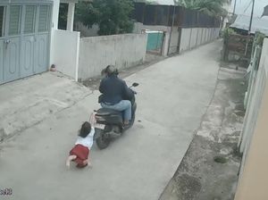 Detik-detik Anak SD Diseret 100 Meter Saat Pertahankan HP di Medan