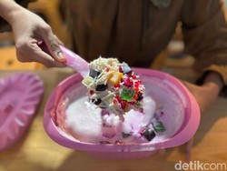 Video: Luber! Es Teler di Teko hingga Baskom Ini Jadi Tren