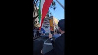 Video: Truk Tabrak Kerumunan Massa Aksi Solidaritas untuk Iran di Los Angeles