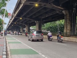 Banjir di Jalan Boulevard dan Yos Sudarso Jakut Surut, Lalin Kembali Normal