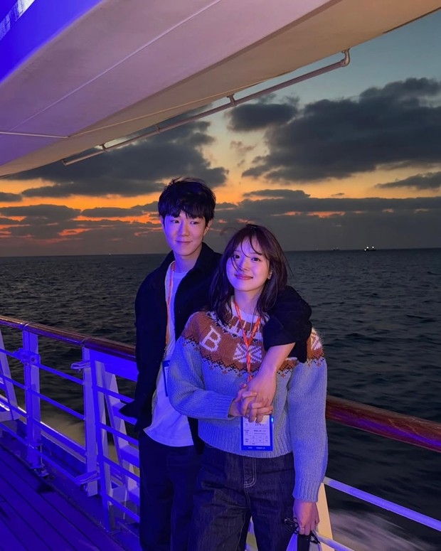 Kim Ji Young dan pasangannya/ Foto: instagram.com/soo_trevari