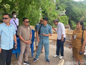 DPRD Karangasem Sidak Bangunan Diduga Caplok Sempadan Pantai Bunutan