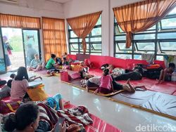 459 Warga Mengungsi Imbas Banjir di Katimbang-Paccerakkang Makassar