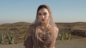 Gaya Totalitas Mahalini Kondangan di Maroko, Gaunnya Karya Desainer BLACKPINK