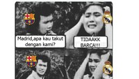 Meme Kocak & Menohok Gentayangan Usai Real Madrid Dikalahkan Barcelona