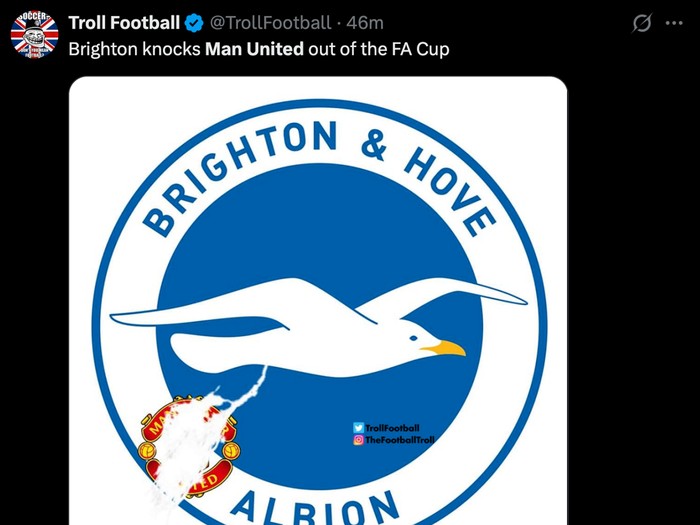 meme manchester united meme mu meme sepakbola meme manchester united vs brighton & hove albion man united vs brighton mu vs brighton piala fa fa cup