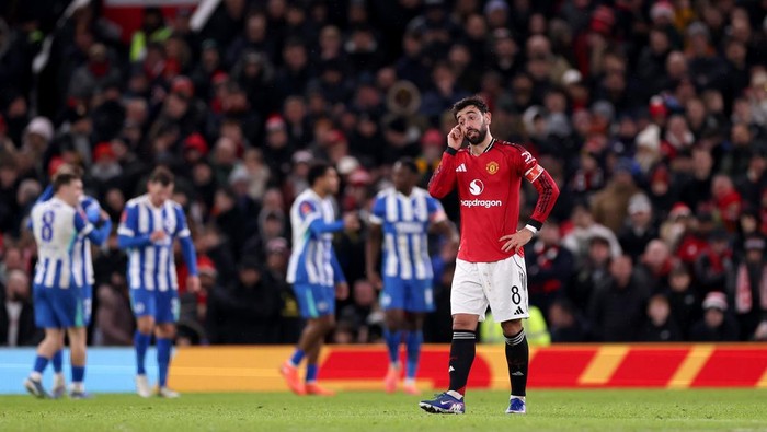 MU Vs Brighton: Kalah 1-2, Setan Merah Tersingkir dari Piala FA