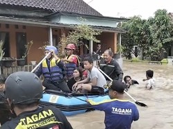 Kali Meluap hingga Tanggul Jebol, Banjir Landa 3 Kecamatan di Cilegon