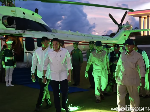 Prabowo Tiba di IKN, Kunjungan Perdana sebagai Presiden