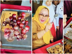 Guru SD di Lampung Ngamuk Sekolahnya Dapat Paket MBG Basi dan Busuk