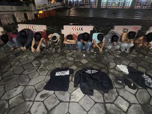 10 Pelajar di Surabaya Diamankan Diduga Hendak Tawuran