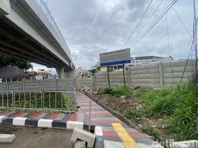Akses di Bawah Flyover Nurtanio yang Kini Mati