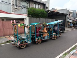 Odong-odong Jadi Sumber Cuan Warga Jatinegara, Sehari Narik Dapat Rp 400.000