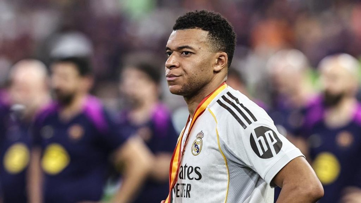 Arsenal diminta mendatangkan Kylian Mbappe. (Foto: AFP/FADEL SENNA)